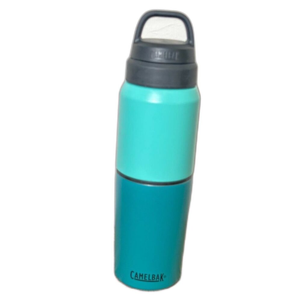 CamelBak MultiBev Insulated Stainless Steel Water Bottle 17oz & Travel Cup 12oz
